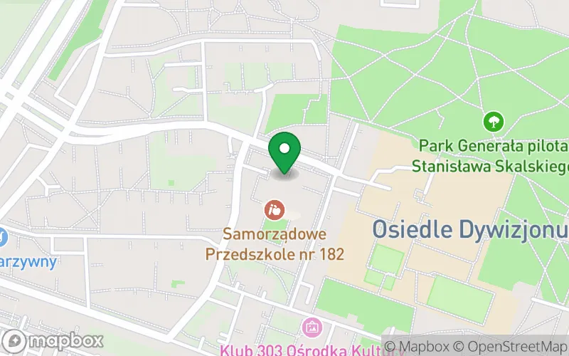 Lokalizacja: Samorządowe Przedszkole nr 182 "Przy Źródełku" w Krakowie