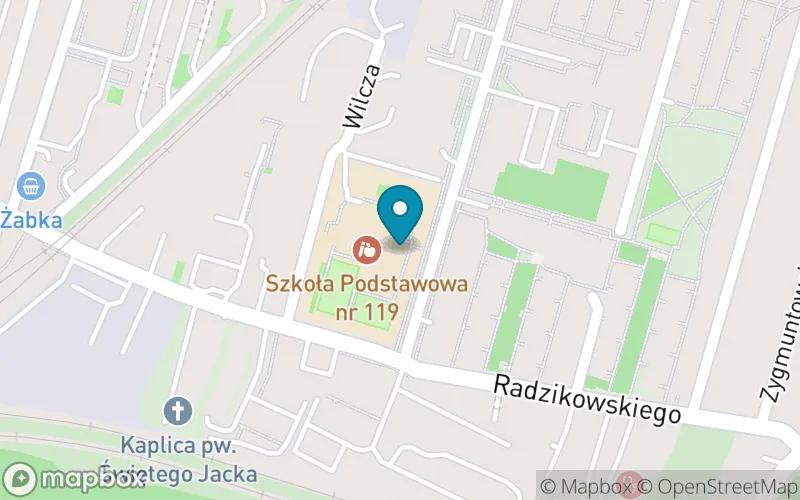 Lokalizacja: Szkoła Podstawowa nr 119 im. Janiny Porazińskiej w Krakowie
