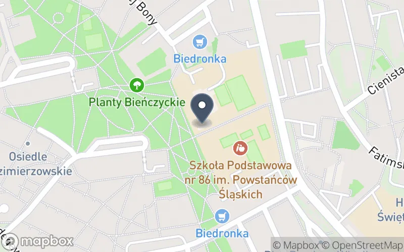 Lokalizacja: Zespół Szkół Sióstr Salezjanek w Krakowie