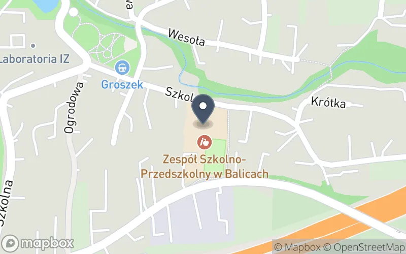Lokalizacja: Zespół Szkolno-Przedszkolny w Balicach