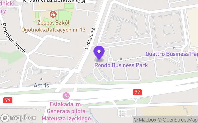 Lokalizacja: Branżowa Szkoła I Stopnia "Cosinus" w Krakowie