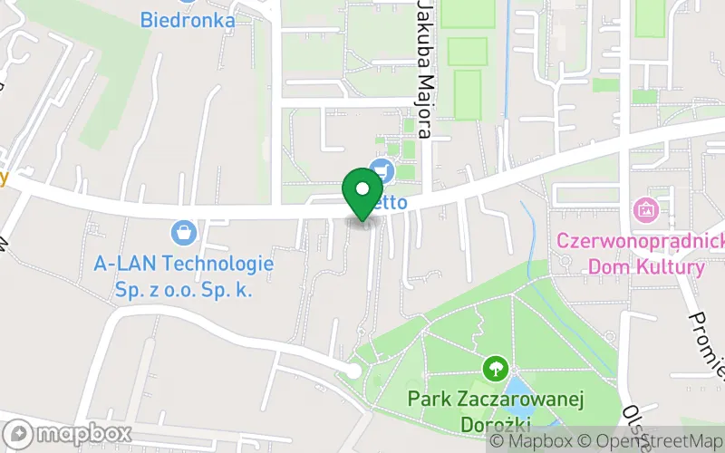 Lokalizacja: Niepubliczne Przedszkole Językowo-Sportowe Fair Play Jp Sports