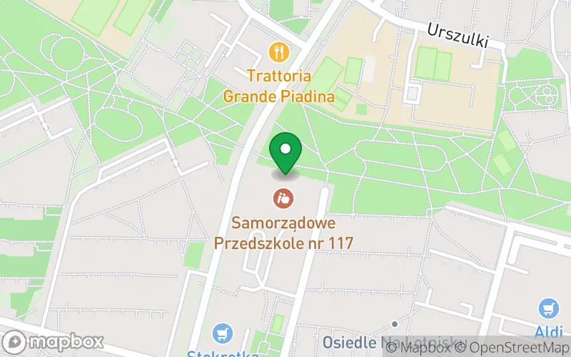 Lokalizacja: Samorządowe Przedszkole nr 117 "Pod Jarzębinką" w Krakowie