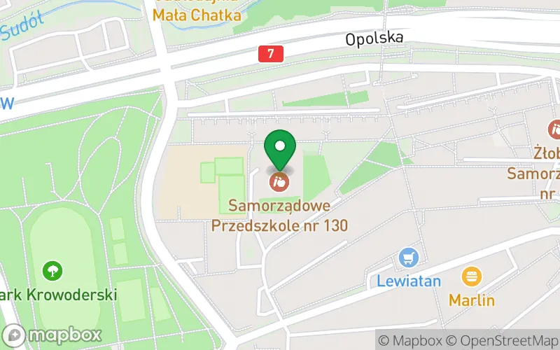 Lokalizacja: Samorządowe Przedszkole nr 130 im. Stanisława Pagaczewskiego w Krakowie
