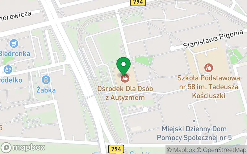 Lokalizacja: Przedszkole Specjalne nr 26 w Krakowie