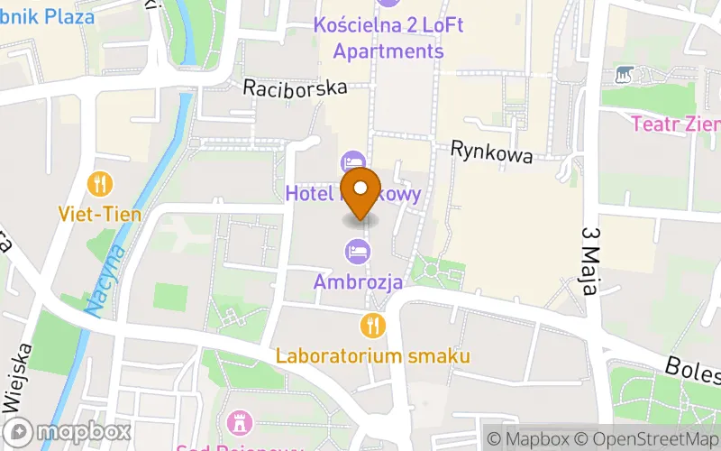 Lokalizacja: Niepubliczna Szkoła Policealna Teb Edukacja w Rybniku