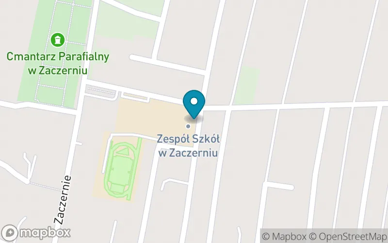 Lokalizacja: Szkoła Podstawowa w Zaczerniu