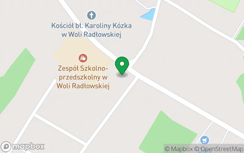 Lokalizacja: Publiczne Przedszkole w Woli Radłowskiej