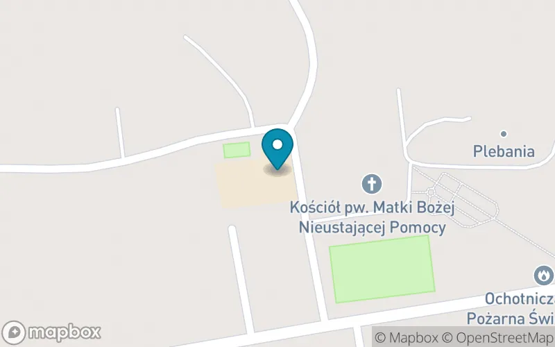 Lokalizacja: Szkoła Podstawowa w Świętoniowej