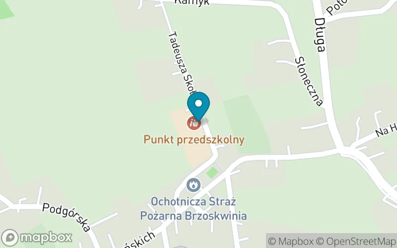 Lokalizacja: Publiczna Szkoła Podstawowa im. Marii Konopnickiej w Brzoskwini