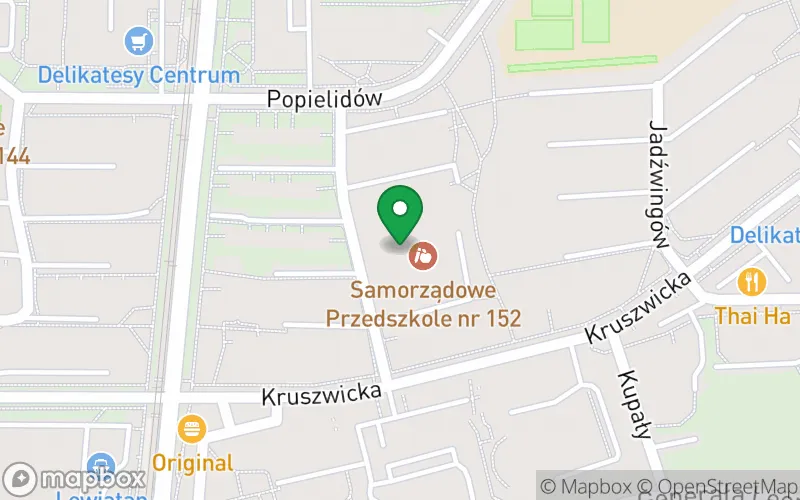 Lokalizacja: Samorządowe Przedszkole nr 152 "Akademia Dziecięcej Twórczości" w Krakowie
