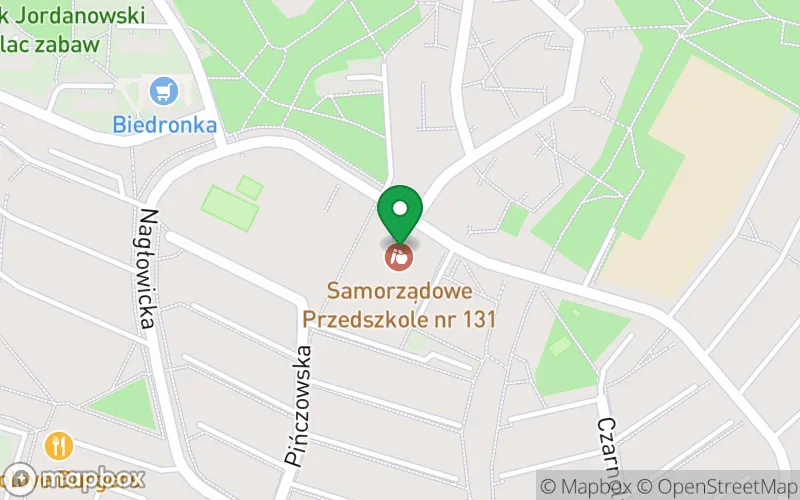 Lokalizacja: Samorządowe Przedszkole nr 131 "Stokrotka" w Krakowie