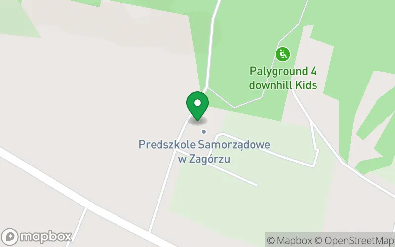 Lokalizacja: Przedszkole Samorządowe w Zagórzu