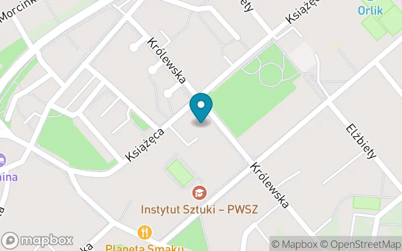 Lokalizacja: Szkoła Specjalna Przyspasabiająca do Pracy w Raciborzu
