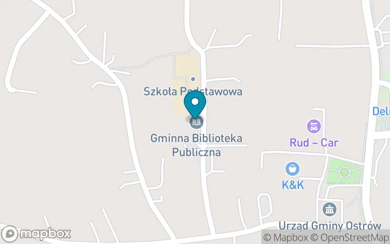 Lokalizacja: Publiczna Szkoła Podstawowa im. Henryka Sienkiewicza w Ostrowie