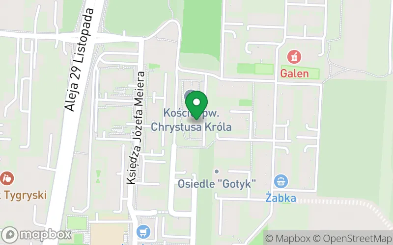 Lokalizacja: Przedszkole Publiczne Parafii Chrystusa Króla im. Św. Jana Pawła II