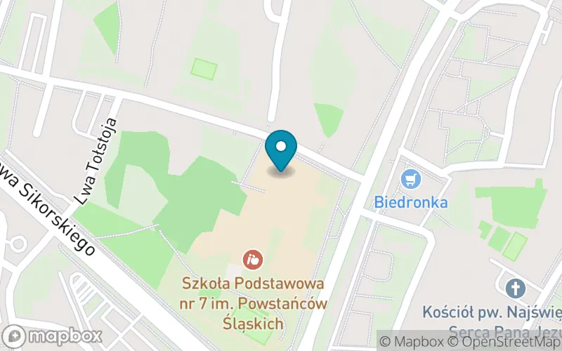 Lokalizacja: Szkoła Podstawowa nr 7 im. Powstańców Śląskich