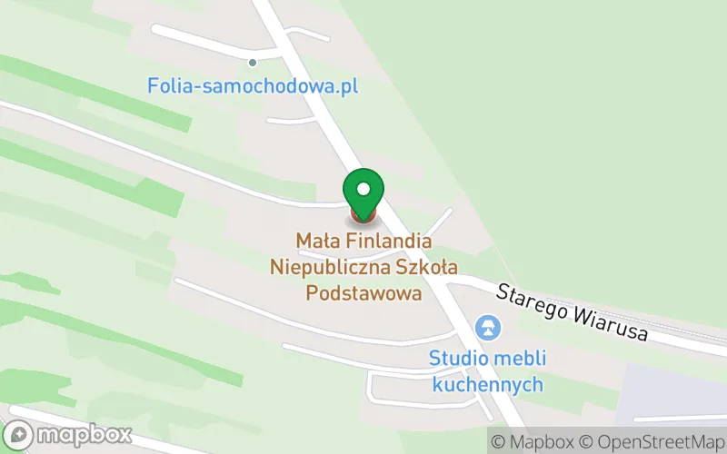 Lokalizacja: Niepubliczne Przedszkole Mała Finlandia w Krakowie