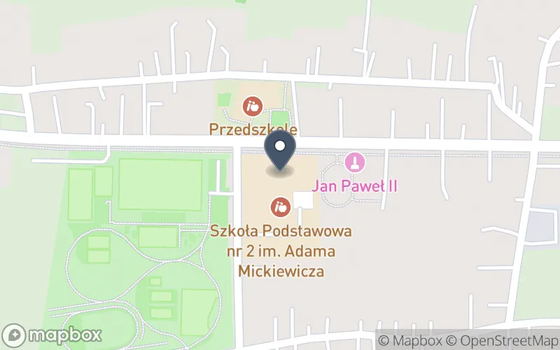 Lokalizacja: Zespół Szkół im. Adama Mickiewicza w Białobrzegach