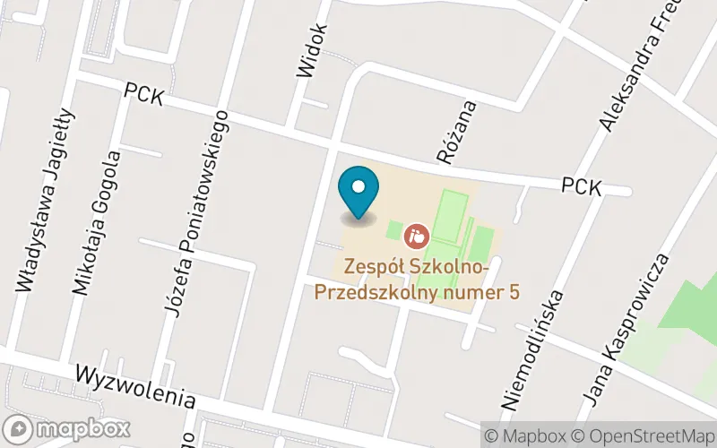 Lokalizacja: Szkoła Podstawowa nr 5 im. Mikołaja Kopernika w Zespole Szkolno-Przedszkolnym nr 5 w Rybniku