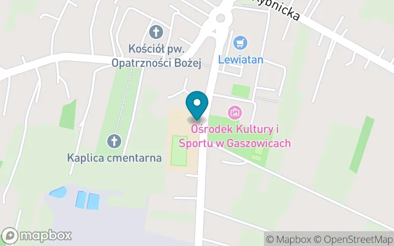 Lokalizacja: Szkoła Podstawowa im. Tadeusza Kościuszki w Gaszowicach