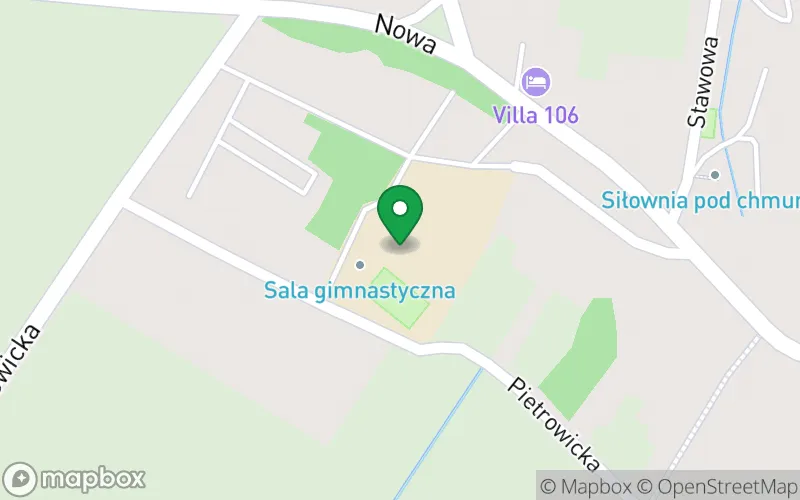 Lokalizacja: Przedszkole w Pawłowie