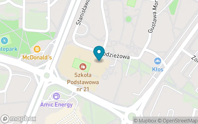 Lokalizacja: Szkoła Podstawowa nr 21 w Tychach