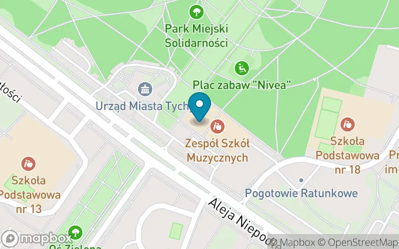 Lokalizacja: Ogólnokształcąca Szkoła Muzyczna I Stopnia w Zespole Szkół Muzycznych im. Feliksa Rybickiego w Tychach