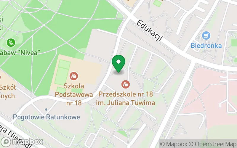 Lokalizacja: Przedszkole nr 18 im. Juliana Tuwima