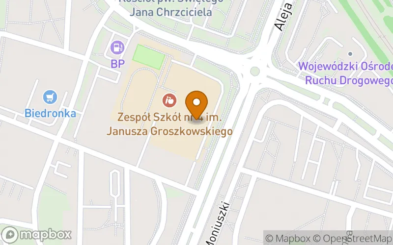 Lokalizacja: Szkoła Policealna nr 2 w Zespole Szkół nr 4 im. Janusza Groszkowskiego
