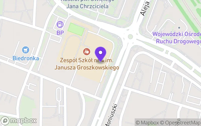 Lokalizacja: Branżowa Szkoła I Stopnia nr 1 w Zespole Szkół nr 4 im. Janusza Groszkowskiego