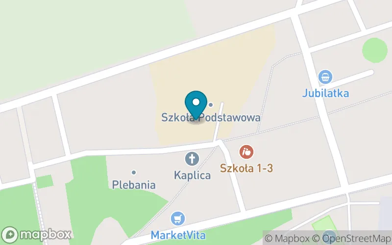 Lokalizacja: Publiczna Szkoła Podstawowa z Oddziałami Integracyjnymi im. Marii Skłodowskiej-Curie w Pustkowie-Osiedlu