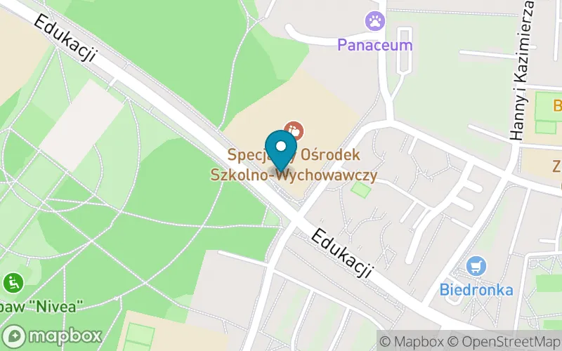 Lokalizacja: Szkoła Podstawowa Specjalna nr 12 im. Anny Dymnej w Tychach