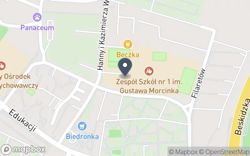 Lokalizacja: Zespół Szkół nr 1 im. Gustawa Morcinka w Tychach