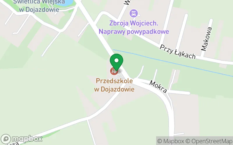 Lokalizacja: Przedszkole Samorządowe ,,Wesoła Gromadka" w Dojazdowie