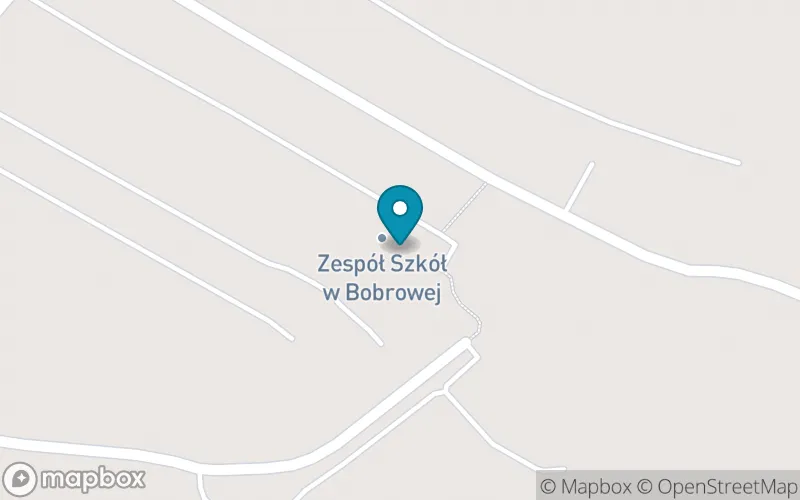 Lokalizacja: Szkoła Podstawowa w Bobrowej