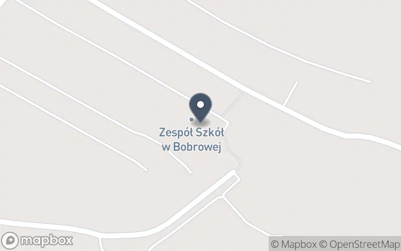 Lokalizacja: Zespół Szkół w Bobrowej