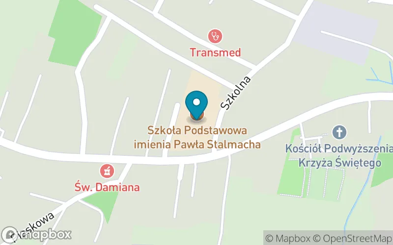 Lokalizacja: Szkoła Podstawowa im. Pawła Stalmacha w Przegędzy