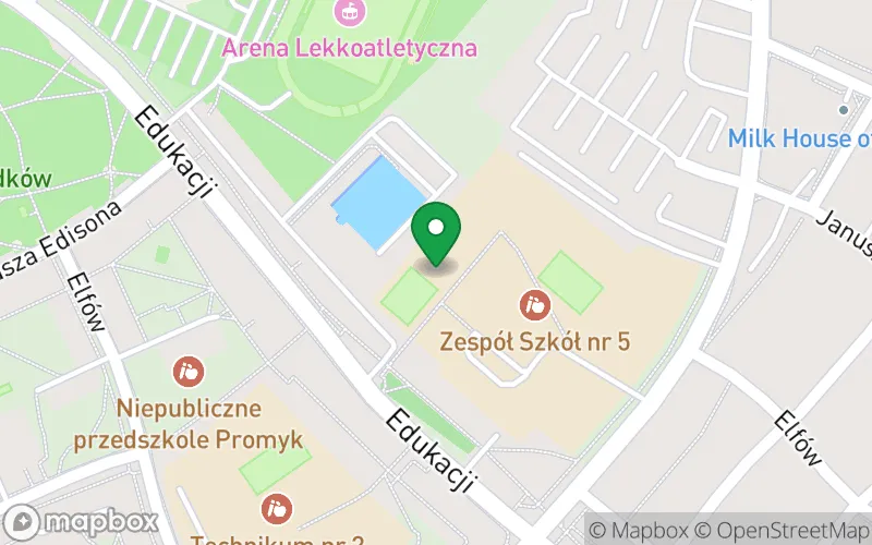Lokalizacja: Niepubliczne Przedszkole Językowe "Smyki"