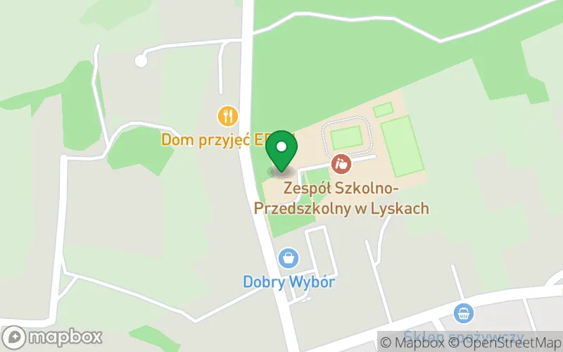 Lokalizacja: Zespół Szkolno-Przedszkolny w Lyskach - Przedszkole Publiczne w Lyskach