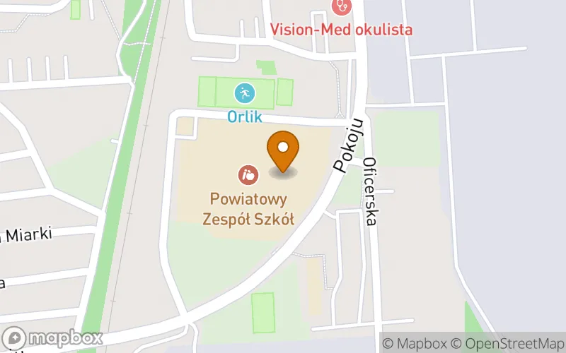 Lokalizacja: Szkoła Policealna w Lędzinach
