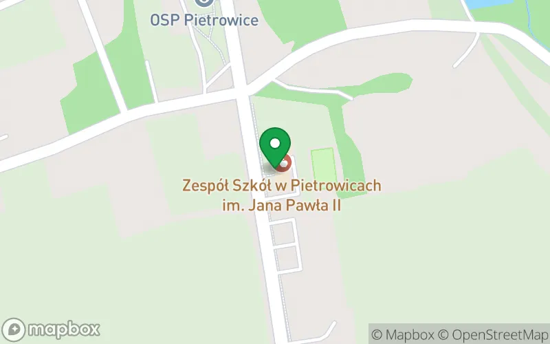 Lokalizacja: Zespół Szkół w Pietrowicach Przedszkole w Pietrowicach
