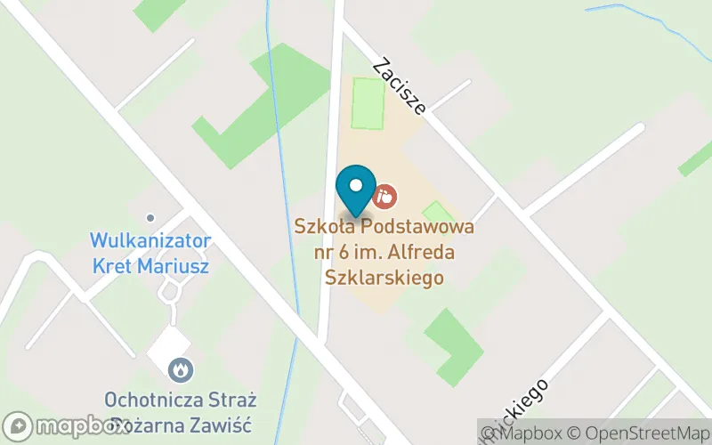 Lokalizacja: Szkoła Podstawowa nr 6 im. Alfreda Szklarskiego