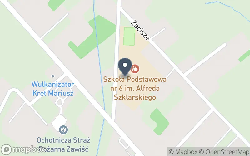 Lokalizacja: Zespół Szkolno - Przedszkolny nr 6 im. Alfreda Szklarskiego w Orzeszu
