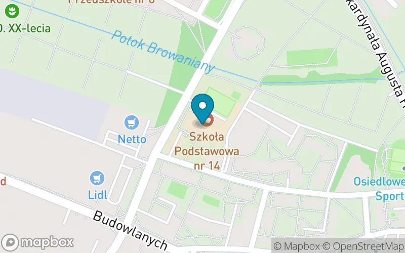 Lokalizacja: Szkoła Podstawowa nr 14 z Oddziałami Dwujęzycznymi im. Armii Krajowej w Tychach