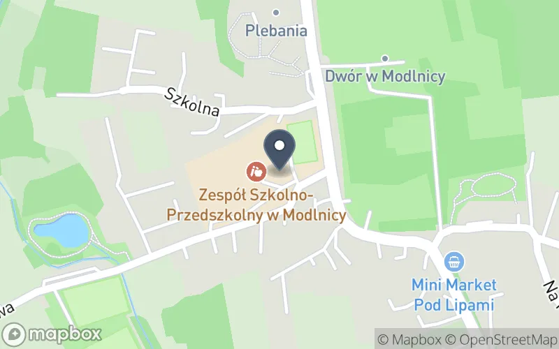 Lokalizacja: Zespół Szkolno - Przedszkolny w Modlnicy