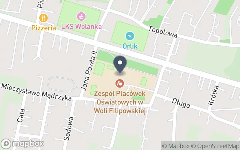 Lokalizacja: Zespół Placówek Oświatowych w Woli Filipowskiej