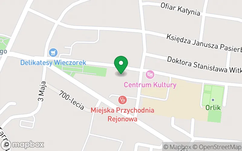 Lokalizacja: Publiczne Przedszkole w Żabnie