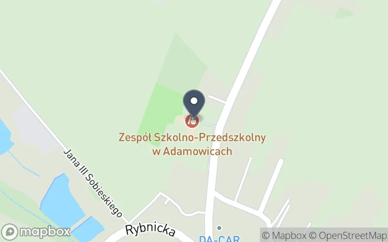 Lokalizacja: Zespół Szkolno-Przedszkolny w Adamowicach