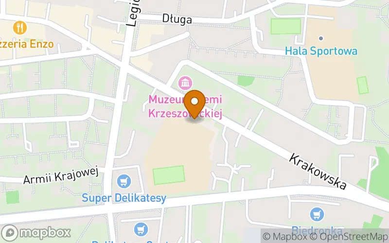 Lokalizacja: Szkoła Policealna w Krzeszowicach